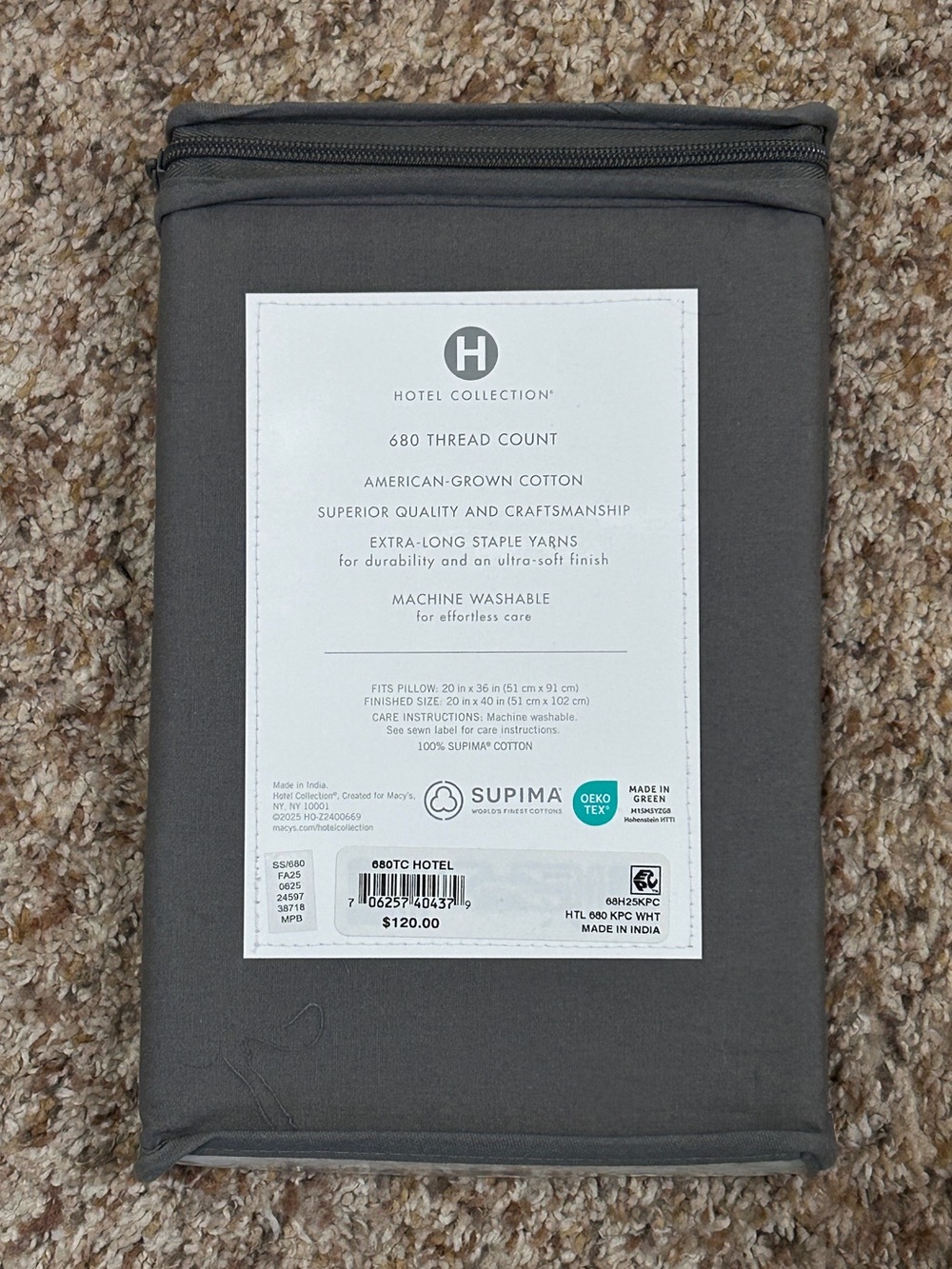 Hotel Collection White King Pillowcases, Brand New (Set of 4) - Picture 3 of 5